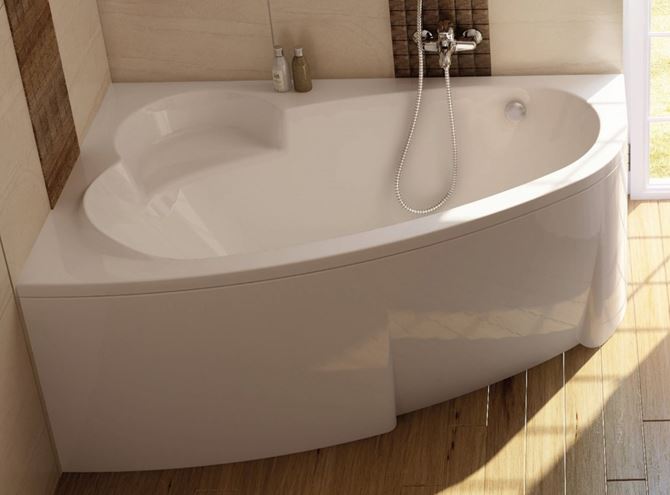 RAVAK ASYMMETRIC 160 L čelní panel k vaně 160x59 cm, levý CZ46100000 Obrázek - fotka