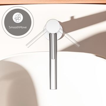 VITRA ORIGIN umyvadlová stojánková baterie, chrome A42556 Obrázek - fotka