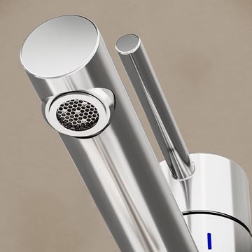 VITRA ORIGIN umyvadlová stojánková baterie, chrome A42556 Obrázek - fotka