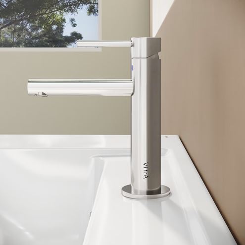 VITRA ORIGIN umyvadlová stojánková baterie, chrome A42556 Obrázek - fotka