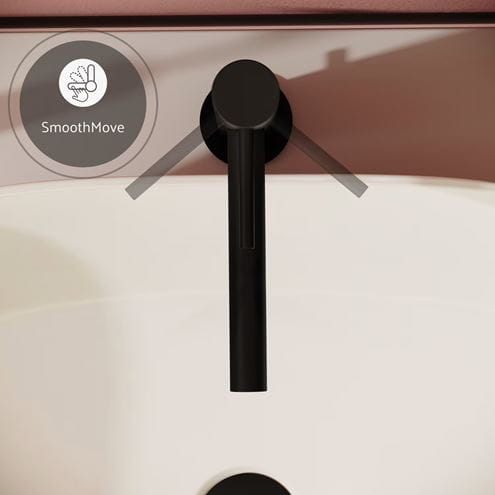 VITRA ORIGIN umyvadlová stojánková baterie, kartáčovaný nikl A4255634 Obrázek - fotka