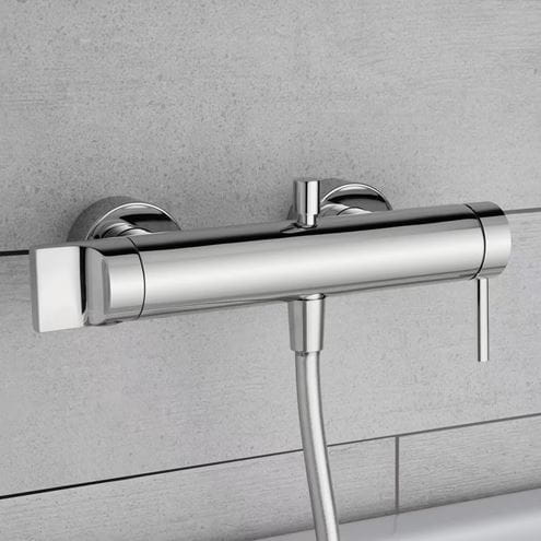 VITRA ORIGIN vanová nástěnná baterie, s přepínačem, chrom A42619 Obrázek - fotka