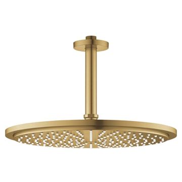 GROHE RAINSHOWER COSMOPOLITAN 310 horní sprcha pr. 310 mm, s ramenem, Water Saving, kartáčovaný cool sunrise