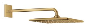 GROHE RAINSHOWER MONO 310 CUBE horní sprcha 310x310 mm, s ramenem, Water Saving, kartáčovaný cool sunrise