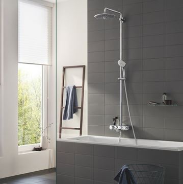 GROHE EUPHORIA SMARTCONTROL SYSTEM 260 vanová termostatická baterie, s horní a ruční sprchou se 3 proudy, chrom 26510000 Obrázek - fotka