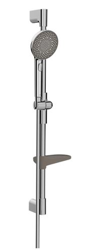 HANSA AURELIA sprchová souprava 4-dílná, ruční sprcha pr. 110 mm, 3 proudy, tyč, hadice, mýdlenka, chrom  47160130 Obrázek - Hlavní obrázek