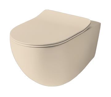 ARTCERAM FILE 2.0 závěsné WC, Rimless splachování, sand