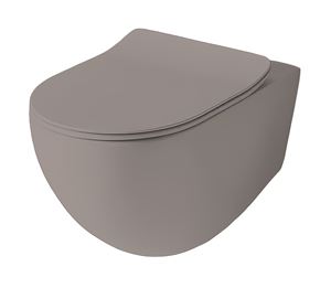 ARTCERAM FILE 2.0 závěsné WC, Rimless splachování, gravel