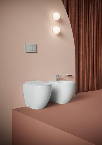 ARTCERAM FILE 2.0 WC sedátko Slim, SoftClose, mat sand FLA014 59 Obrázek - fotka