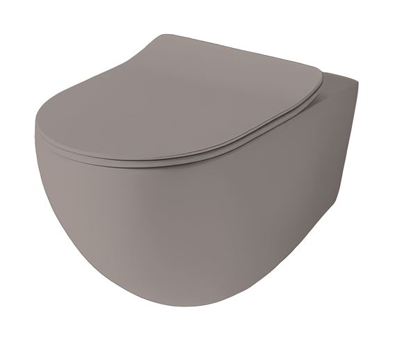 ARTCERAM FILE 2.0 WC sedátko Slim, SoftClose, mat gravel FLA014 60 Obrázek - fotka