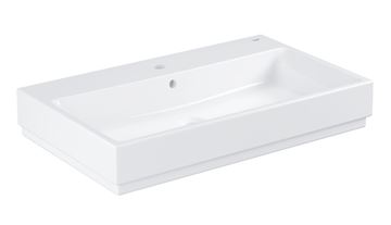 GROHE CUBE CERAMIC umyvadlo 80 cm, s otvorem pro baterii a přepadem, PureGuard