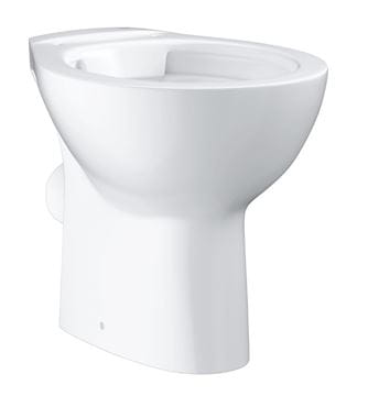 GROHE BAU CERAMIC stacionární WC, Rimless splachování, zadní odpad, alpská bílá