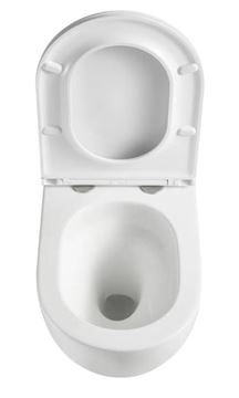 BASIC PRO závěsné WC, se SoftClose sedátkem, hygienické splachování BAPROPT052-WH Obrázek - fotka