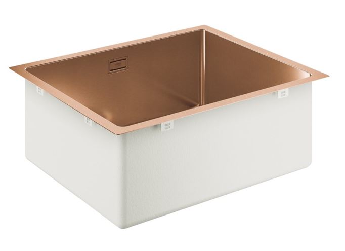 GROHE K700 nerezový dřez 540x440 mm, kartáčovaný warm sunset 31574DL1 Obrázek - fotka