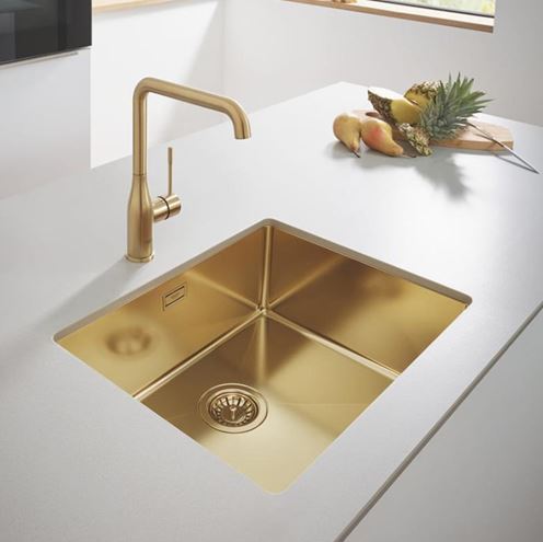 GROHE K700 nerezový dřez 540x440 mm, kartáčovaný cool sunrise 31574GN1 Obrázek - fotka