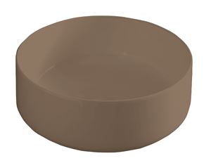 ARTCERAM COGNAC umyvadlová mísa 42 cm, bez přepadu, Saniglaze, brown tortora