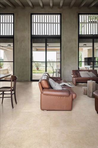 MARAZZI MYSTONE LIMESTONE dlažba 75x75 cm, mat, ivory M7E7 Obrázek - fotka