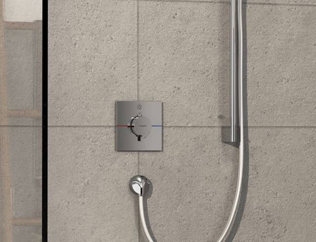 HANSGROHE SHOWER SELECT COMFORT E podomítková termostatická baterie, chrom 15571000 Obrázek - fotka