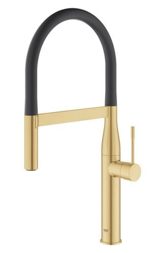 GROHE ESSENCE NEW dřezová baterie, s flexi ramínkem a sprškou, kartáčovaný cool sunrise 30294GN0 Obrázek - fotka