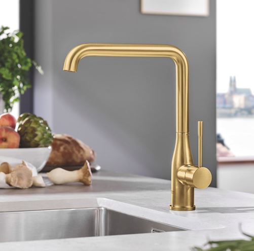 GROHE ESSENCE NEW dřezová baterie, kartáčovaný cool sunrise 30269GN0 Obrázek - fotka