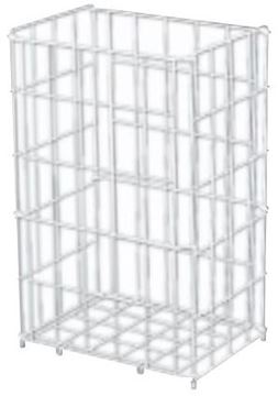 AZP BRNO odpadkový koš 340x540x260mm, na postavení, drátěný, komaxit