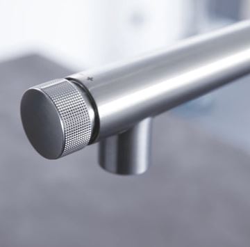 GROHE ZEDRA SMARTCONTROL dřezová baterie, s vytahovací koncovkou, supersteel 31593DC2 Obrázek - fotka
