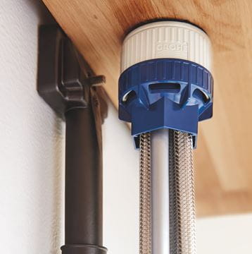 GROHE ZEDRA SMARTCONTROL dřezová baterie, s vytahovací koncovkou, supersteel 31593DC2 Obrázek - fotka