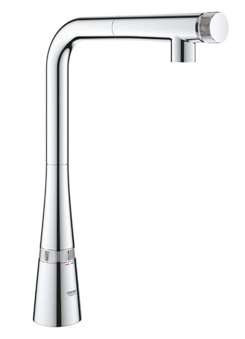 GROHE ZEDRA SMARTCONTROL dřezová baterie, s vytahovací koncovkou, chrom 31593002 Obrázek - fotka