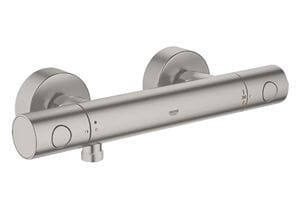 GROHE GROHTHERM 1000 COSMOPOLITAN M sprchová nástěnná termostatická baterie, Water Saving, supersteel