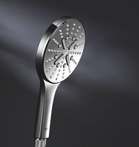 GROHE RAINSHOWER SMARTACTIVE 310 sprchový set s termostatickou baterií, horní sprcha, ruční sprcha, tyč, hadice, chrom 26648000 Obrázek - fotka
