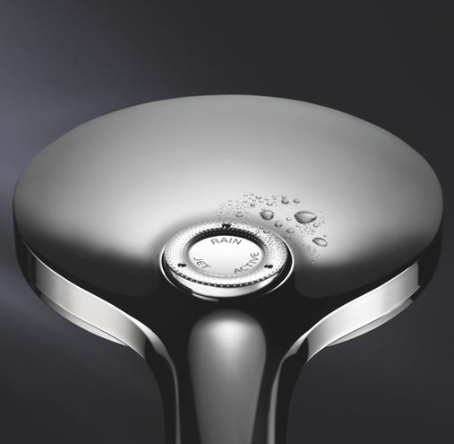 GROHE RAINSHOWER SMARTACTIVE 310 sprchový set s termostatickou baterií, horní sprcha, ruční sprcha, tyč, hadice, chrom 26648000 Obrázek - fotka