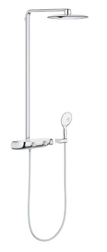 GROHE RAINSHOWER SYSTEM SMARTCONTROL MONO 360 sprchový set s termostatickou baterií, horní sprcha, ruční sprcha se 4 proudy, tyč, hadice, chrom 26361000 Obrázek - Hlavní obrázek