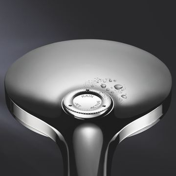 GROHE RAINSHOWER SMARTACTIVE 310 sprchový set s termostatickou baterií, horní sprcha, ruční sprcha se 3 proudy, tyč, hadice, Water Saving, chrom 27968001 Obrázek - fotka