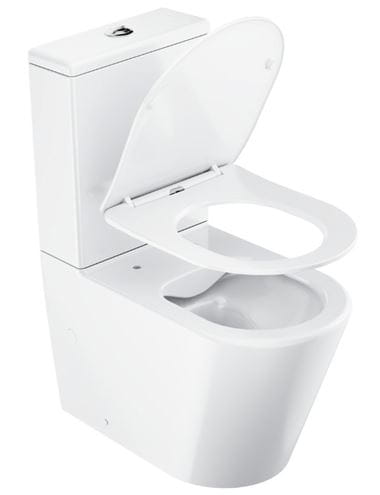 RAVAK WC kombi Elegant, se SoftClose sedátkem, RimOff splachování, vario odpad X01872 Obrázek - fotka