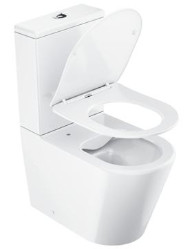 RAVAK WC kombi Elegant, se SoftClose sedátkem, RimOff splachování, vario odpad X01872 Obrázek - fotka