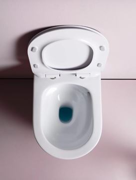 ARTCERAM FILE 2.0 závěsné WC, Rimless splachování, Saniglaze, lesklá bílá  FLV006 01,00 Obrázek - fotka