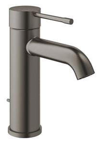 GROHE ESSENCE NEW umyvadlová stojánková baterie, s odtokovou soupravou, Water Saving, kartáčovaný hard graphite