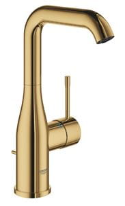 GROHE ESSENCE NEW umyvadlová stojánková baterie, s odtokovou soupravou, Water Saving, cool sunrise