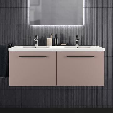 IDEAL STANDARD I.LIFE B dvojumyvadlo 121 cm, se 2 otvory pro baterie a přepadem T460201 Obrázek - fotka