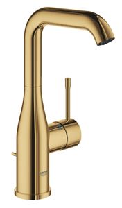 GROHE ESSENCE NEW umyvadlová stojánková baterie, s odtokovou soupravou, Water Saving, kartáčovaný cool sunrise