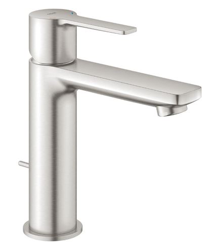 GROHE LINEARE umyvadlová stojánková baterie, s odtokovou soupravou, supersteel 32114DC1 Obrázek - Hlavní obrázek