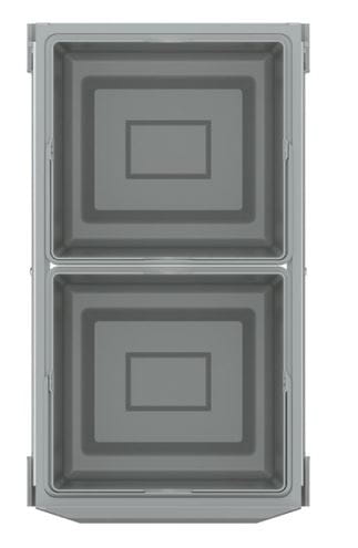 GROHE BLUE odpadkový koš na tříděný odpad 2x15 l, vestavný 40855000 Obrázek - fotka