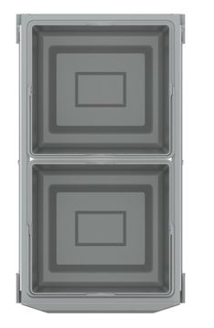 GROHE BLUE odpadkový koš na tříděný odpad 2x15 l, vestavný 40855000 Obrázek - fotka