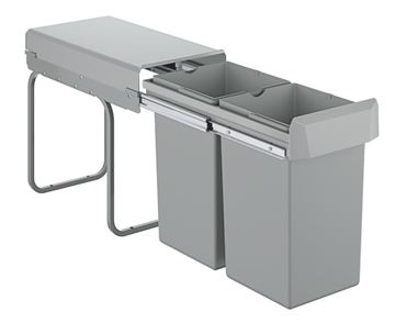 GROHE BLUE odpadkový koš na tříděný odpad 2x15 l, vestavný 40855000 Obrázek - fotka