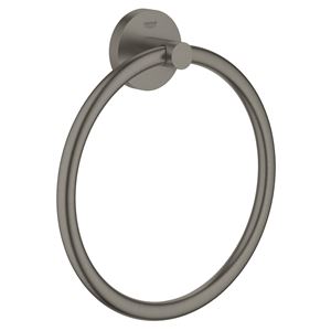 GROHE ESSENTIALS držák ručníku 180 mm, kartáčovaný hard graphite