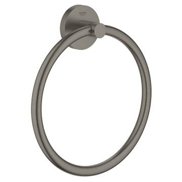 GROHE ESSENTIALS držák ručníku 180 mm, kartáčovaný hard graphite