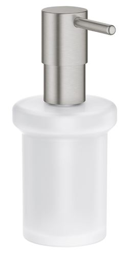 GROHE ESSENTIALS dávkovač tekutého mýdla 160 ml, bez držáku, sklo, supersteel 40394DC1 Obrázek - Hlavní obrázek