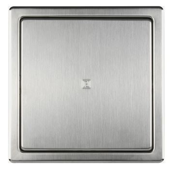 HACO vanová dvířka 150x150 mm, kartáčovaná nerez ocel