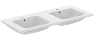 IDEAL STANDARD I.LIFE B dvojumyvadlo 121 cm, se 2 otvory pro baterie a přepadem