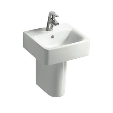 CONCEPT CUBE polosloup pro umývátko, alpská bílá  E784001 Obrázek - fotka